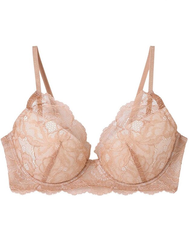 Wing ブラジャー 立体感のあるバストをメイク ふっくらデコルテ きれいな谷間 ブラのズレ・浮きを軽減 【ハイライトブラ】 ブラ CB4001 ウイング／ワコール ベージュ