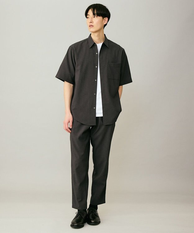 UNFILO MENS BREEZEMOVE 機能美シャツ チャコール