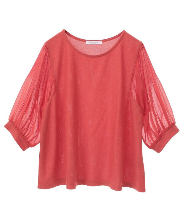 Green Parks マジョリカスリーブプルオーバー Red