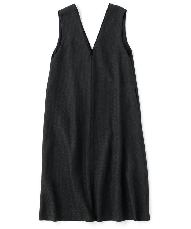 UNFILO ツイード ジャンスカ ブラック