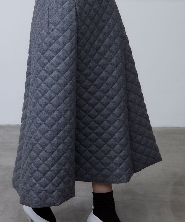 BEIGE， SAULTY / フレアスカート M Gray