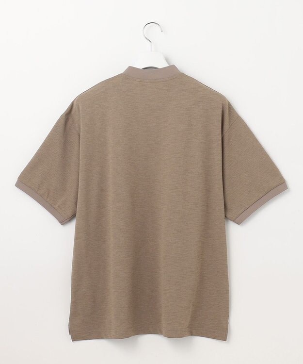 23区GOLF 【23Fondation/MEN】ＣＯＯＬメッシュ スキッパーポロ ベージュ系