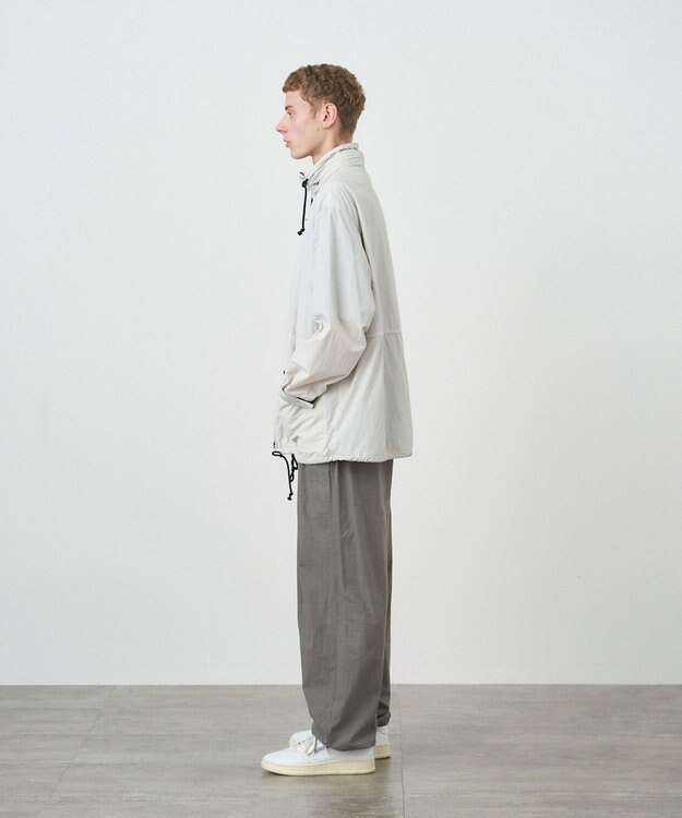 ATON TRAVEL NYLON | パッカブルジャケット- UNISEX WARM WHITE