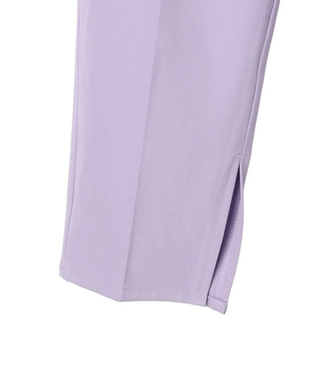 Green Parks 裾スリット／選べる美脚みえパンツ Lavender