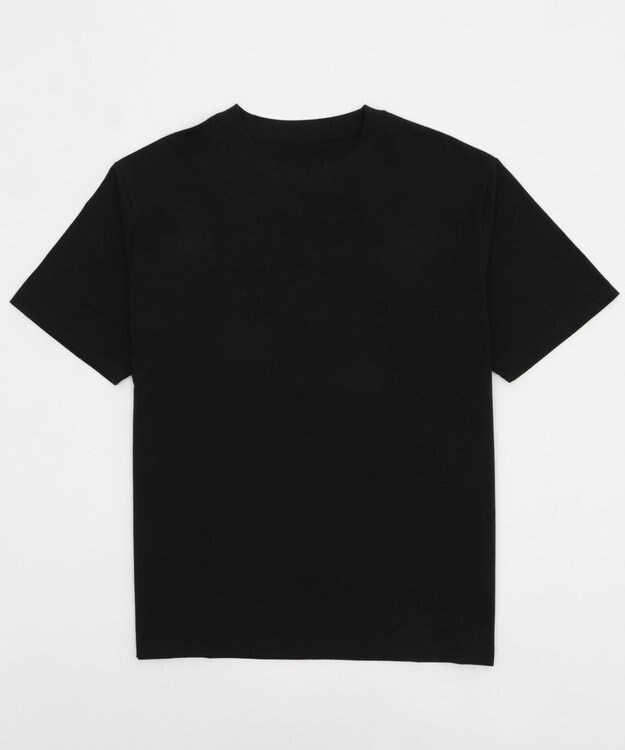 WEGO 【ユニセックス着用ITEM/MLサイズ展開/綿100%】リラックスフィットコットンT（SS） ブラック