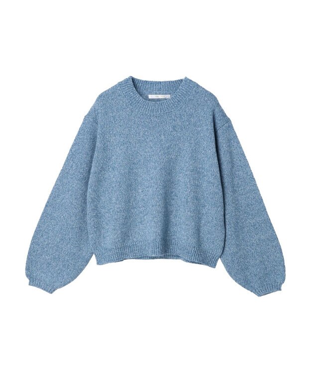 Green Parks ・Ｐｅｔｉｔ　Ｆｌｅｕｒ　ミックスニットプルオーバー Blue