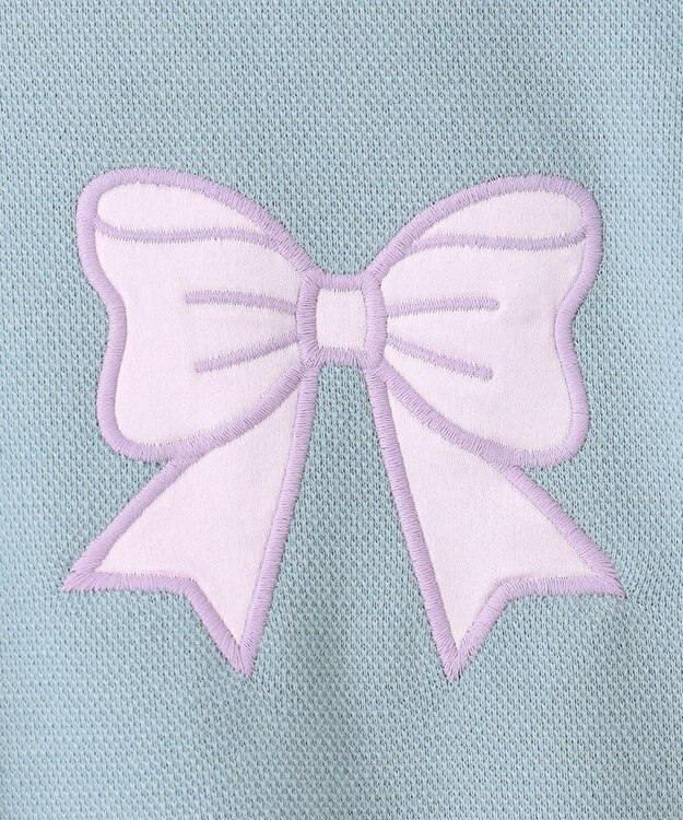 ANY KIDS リボンスタジャン サックスブルー