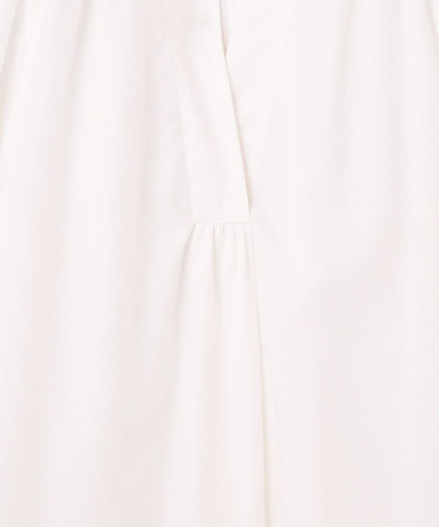 自由区 【洗える】SOMELOSテンセルスキッパー ブラウス オフ