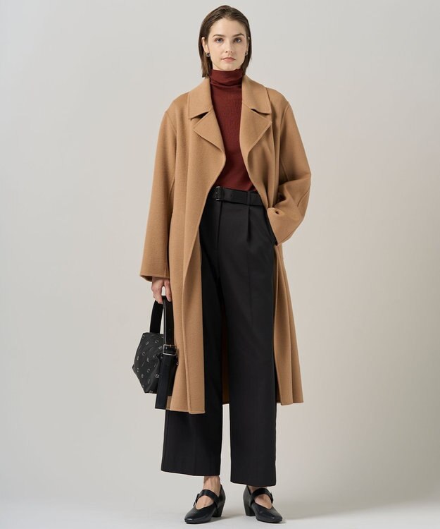 ICB WoolRever  ロングコート キャメル