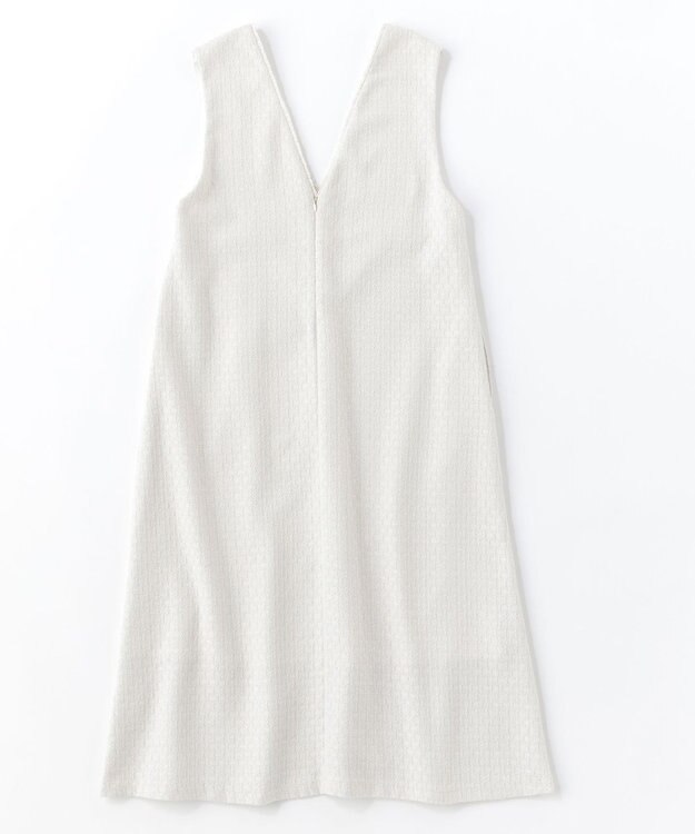 UNFILO ツイード ジャンスカ ベージュ