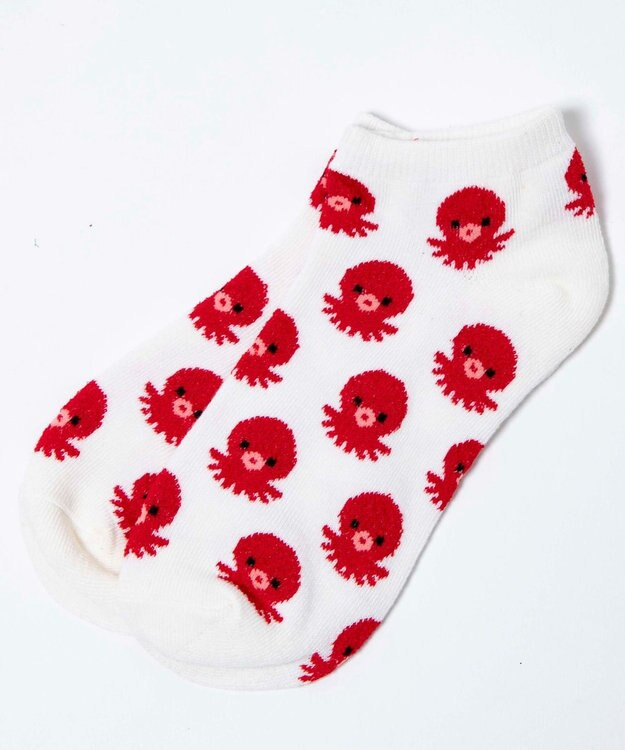 WEGO アニマル総柄ショートソックス 柄6