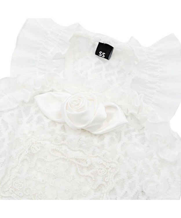 PET PARADISE cherircouture 総レース キャミソール 小型犬 ホワイト