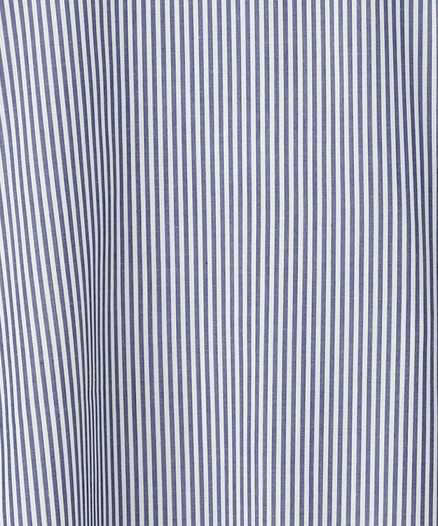 ANY 【UVカット/抗菌防臭/吸水速乾】エニィファンクション袖タックブラウス ブルーロンスト