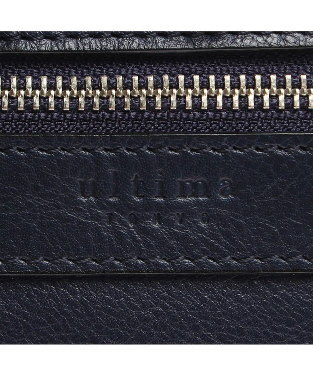 ACE BAGS & LUGGAGE ultima TOKYO ウルティマ トーキョーケヴィン ショルダーバッグ タテ型 レザー 77993 ネイビー
