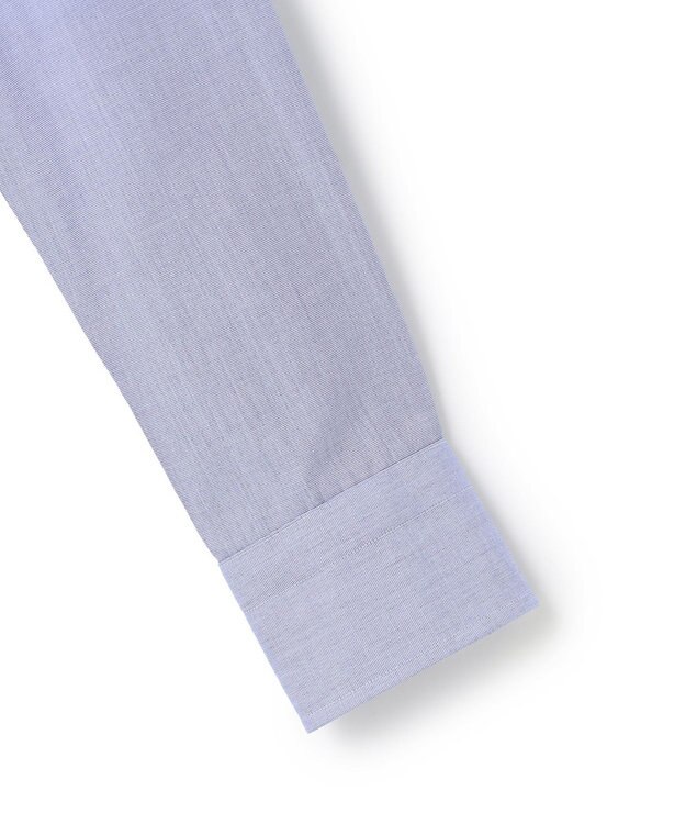 J.PRESS MEN 【PREMIUM PLEATS / 形態安定】スーピマコットンエンドオンエンド シャツ / B.D. ネイビー系