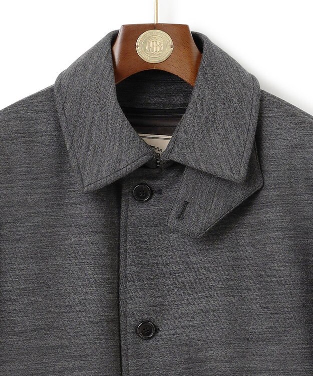 J.PRESS MEN アクティブウォームジャージ シティウォークコート ライトグレー系