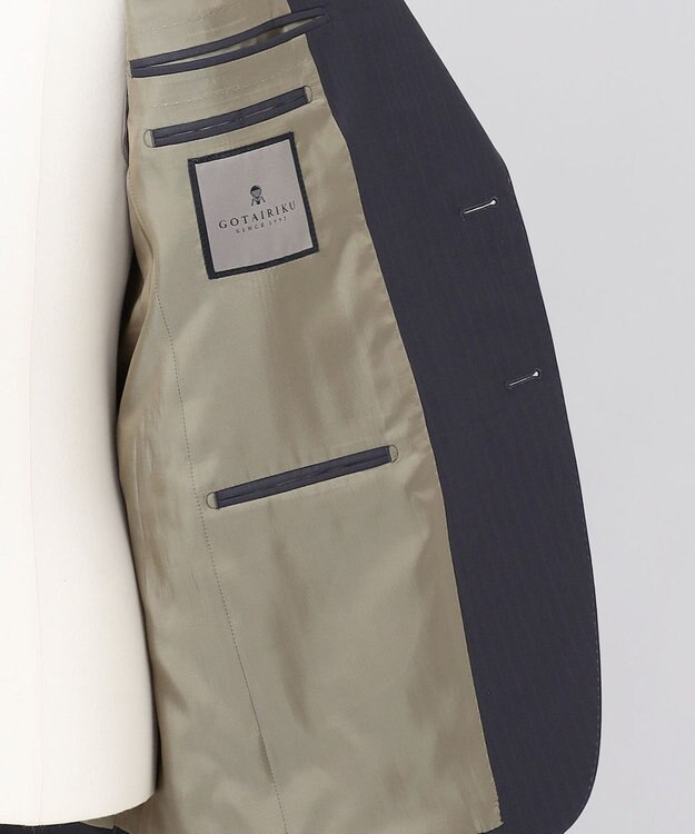 GOTAIRIKU 【DORMEUIL】MILLENNIAL スーツ ネイビー系1