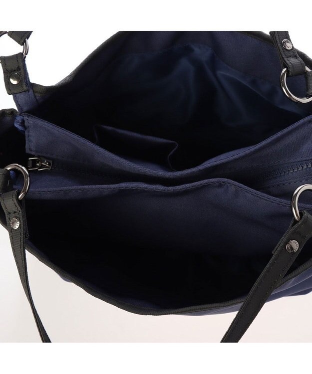 Y'SACCS 【Y’SACCS vous et】 横型3層トート ネイビー