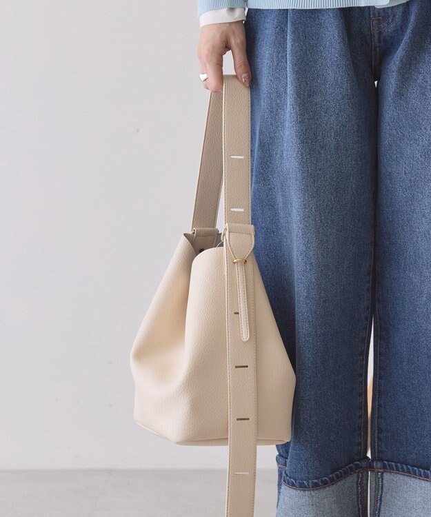 AMERICAN HOLIC 【2点SET】2WAYショルダーバッグinポーチ Ivory