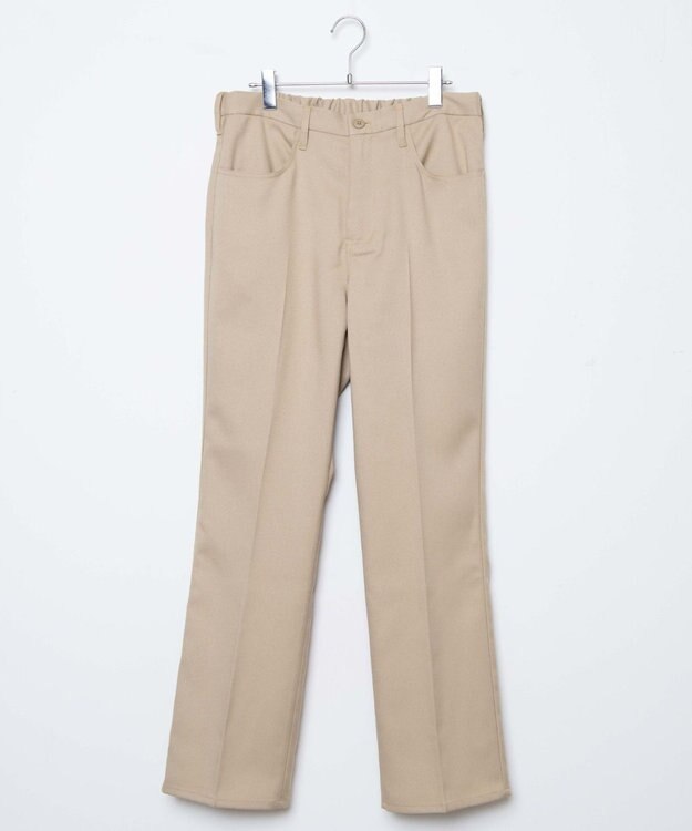 WEGO イージーケア　フレアスラックス ベージュ