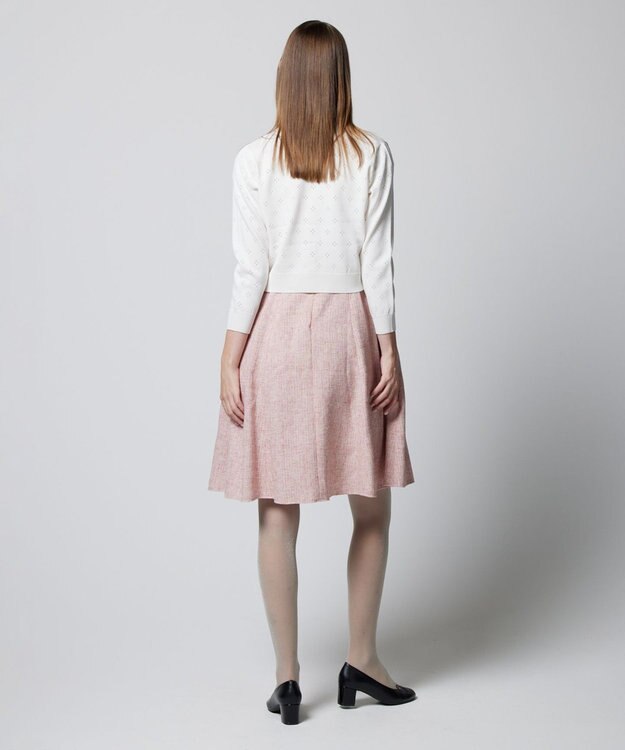 TOCCA 【洗える！】TINY ROSE KNIT カーディガン アイボリー系