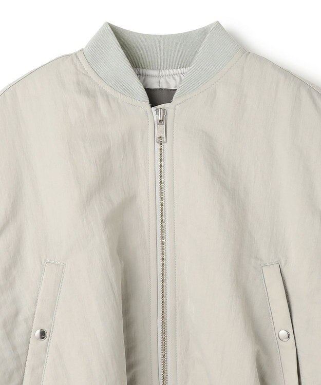 uncrave ヴィンテージタフタ MA-1 ライトグレー