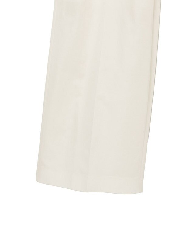 JOSEPH ソフトコットンシルク　ワイドトラウザーズ Ivory