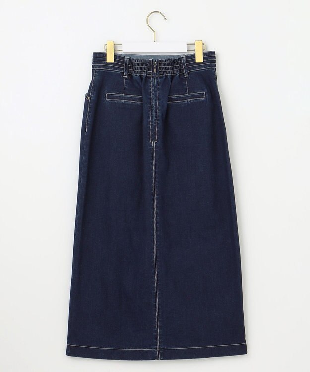 ANY SIS S 【洗える】ストレッチライトデニム スカート インディゴ