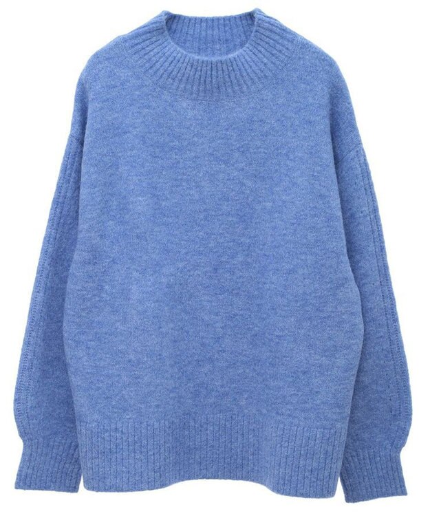 Green Parks ｆｕｗａっと　ニットプルオーバー Light Blue