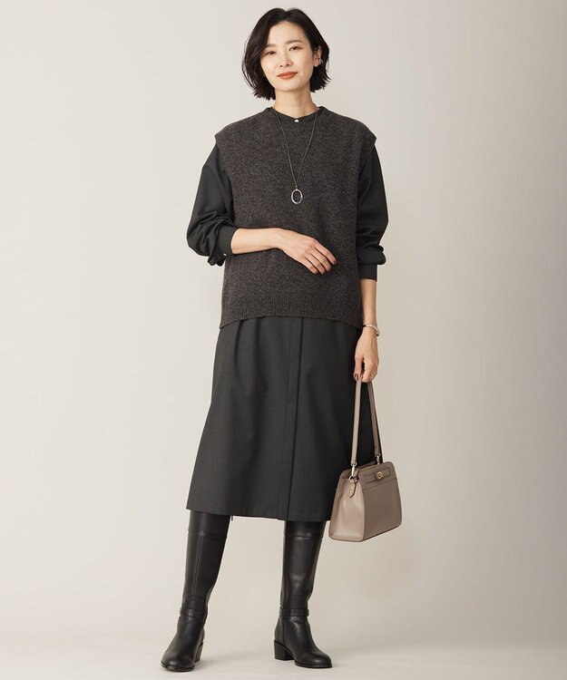 J.PRESS LADIES 【WEB限定カラーあり・2way・セットアイテム】ノーブルショルダー バッグ ベージュ系