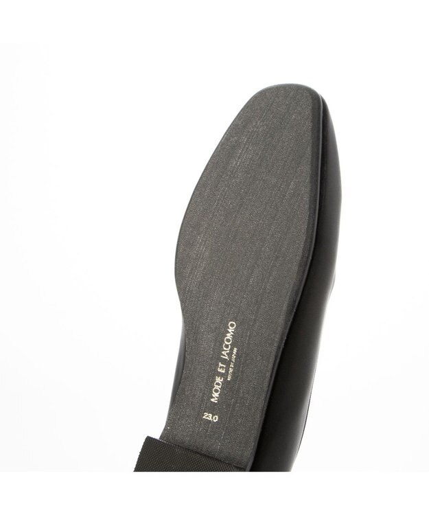 MODE ET JACOMO <MODE ET JACOMO>【レイン対応】メタルビットローファー ブラック