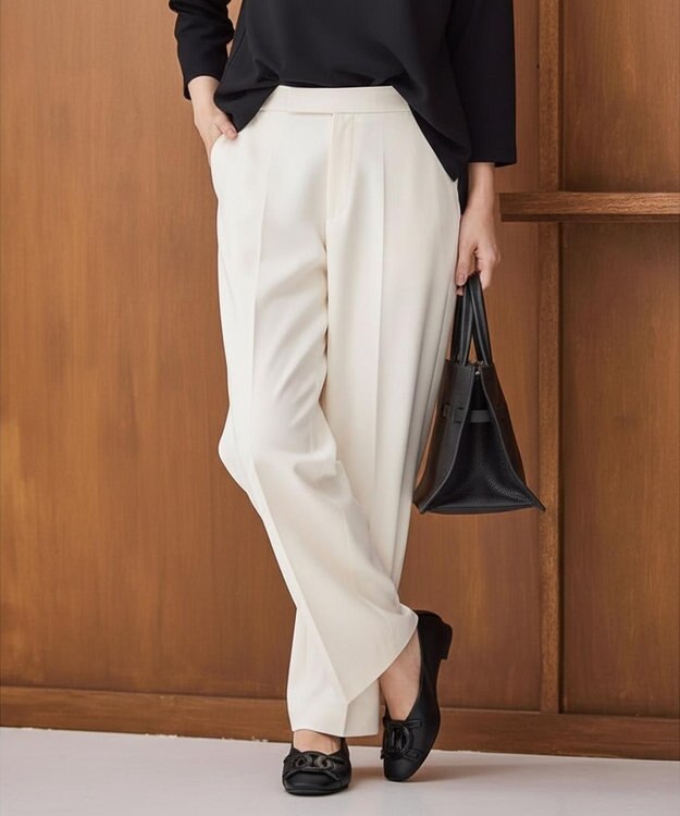 nouvelleRobe Oū 新色追加【本革・高反発】Chain Buckle Ornament スクエアトゥパンプス ブラック