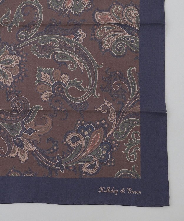 GOTAIRIKU 【Holliday & Brown】スカーフ ネイビー系8