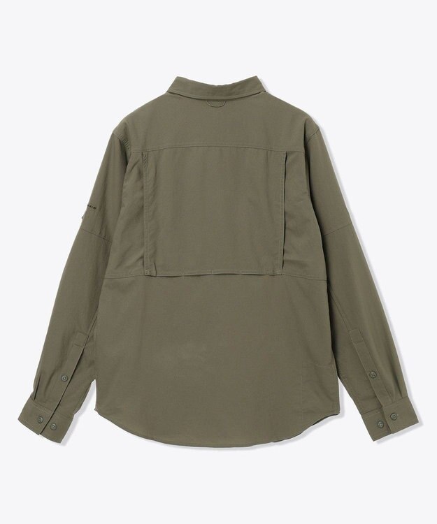 Columbia Columbia/ シルバーリッジユーティリティIIロングスリーブシャツ /コロンビア Stone Green
