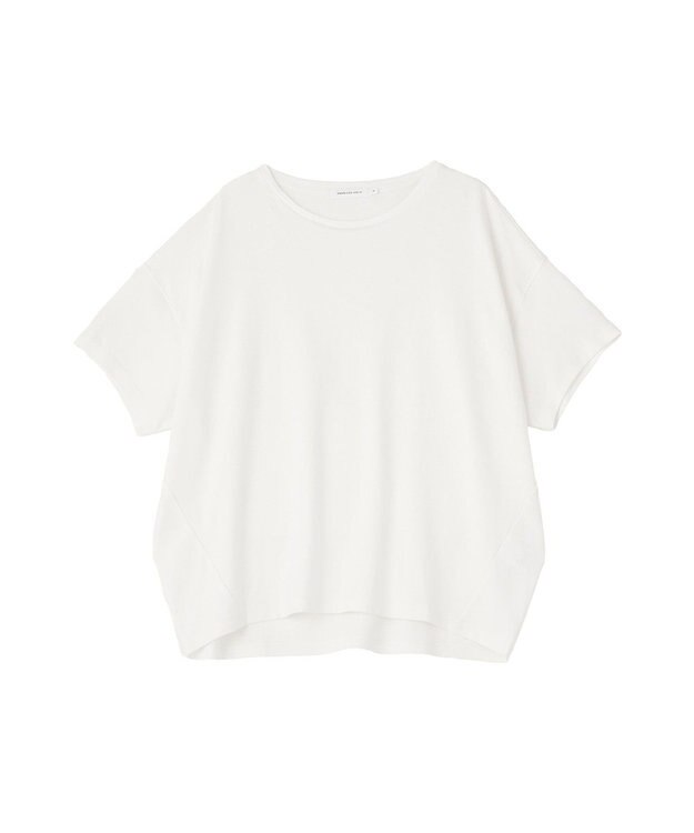 AMERICAN HOLIC 【接触冷感+UVカット】半袖コクーンカットプルオーバー Off White