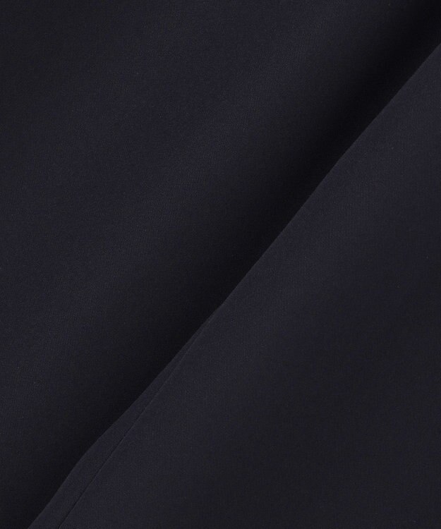 UNFILO 【ウエストゴム/セレモニー】ドライダブルクロス イージー ワイドパンツ ネイビー