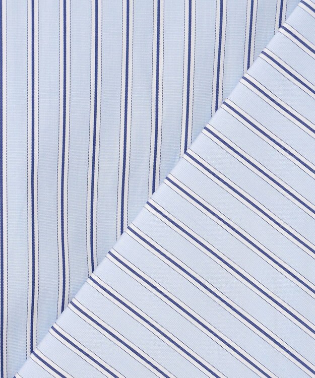 uncrave THOMAS MASON BIGシャツ ブルーストライプ