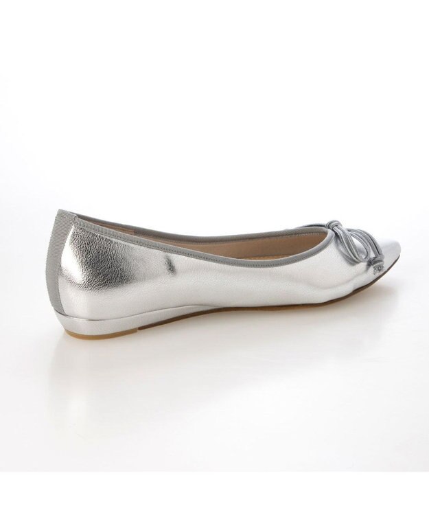 MODE ET JACOMO <MODE ET JACOMO>リボンバレエシューズ シルバー