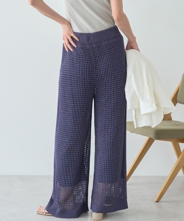 AMERICAN HOLIC メッシュパンツ Navy