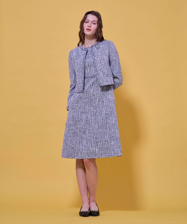 TOCCA 【00サイズあり】GLOW SILHOUETTE ドレス ネイビー系