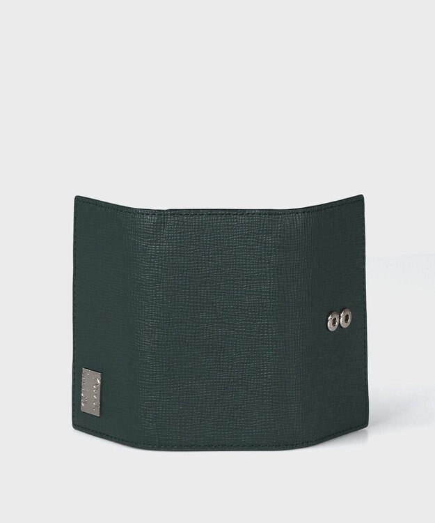 Paul Smith メタルクロップドロゴ キーケース ダークグリーン