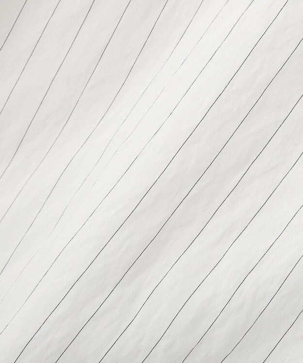 YECCA VECCA ストライプ柄ラッフルブラウス Stripe