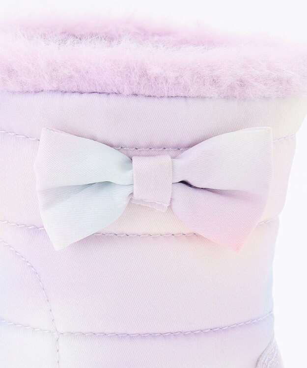 ANY KIDS キラキラスノーブーツ レインボー