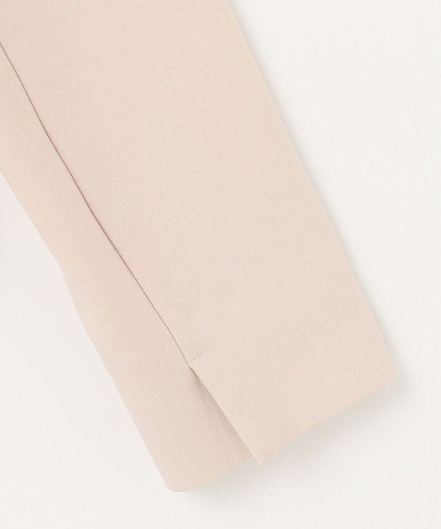 ANY SIS L 【UVカット / 接触冷感 / 吸水速乾】スマートビューティストレッチ ショートノーカラージャケット ライトベージュ