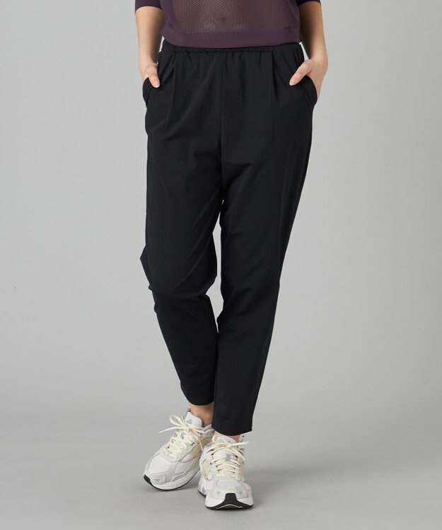 Chacott Chacott BALANCE EasyCare+テーパードパンツ ブラック