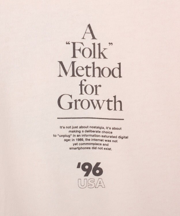 AMERICAN HOLIC BACK PHOTOプリントロンT Light Pink