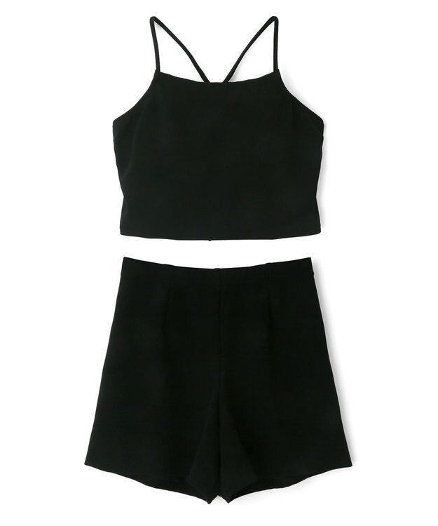 San-ai Resort（三愛水着楽園） ３点セット水着　9M・11L【San-ai Resort（サンアイリゾート）】 ブラック