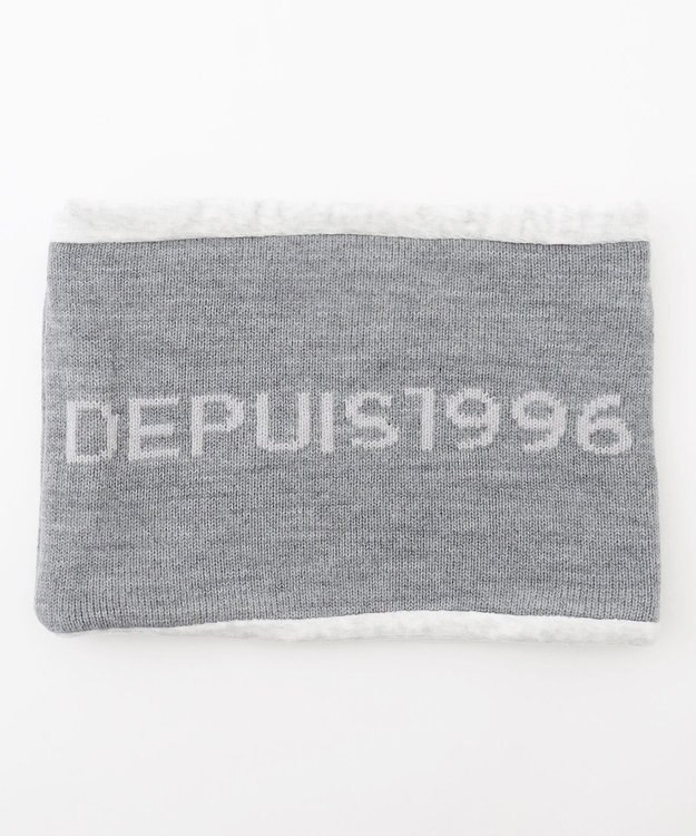 23区GOLF 【UNISEX】ニットネックウォーマー ライトグレー系