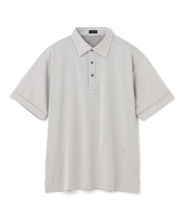 JOSEPH HOMME スビンギザカノコ ポロシャツ ライトグレー系