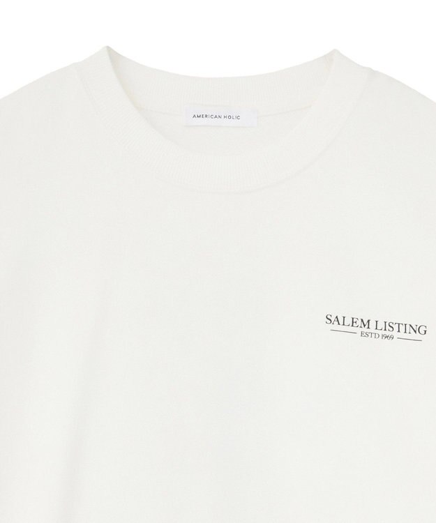 AMERICAN HOLIC Diner 裏毛プルオーバー Off White